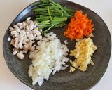 給食レシピ　凍り豆腐のマーボースープ作り方1写真