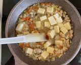 給食レシピ　凍り豆腐のマーボースープ作り方8写真