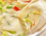 冷凍うどんと豆乳で坦々麺風作り方3写真