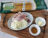 燻製ベーコンのぺぺたま作り方1写真