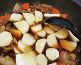 長芋で!肉じゃが風~作り方6写真