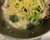 シン、鍋一ペペロンチーノ〜豆板醤仕上げ〜作り方5写真