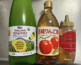 リンゴ酢ソーダ作り方1写真