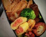 豚焼きのおじさん弁当❨(@≧↺≦@)❩ノ作り方6写真