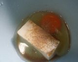 ホット豆腐入りたまごサンド作り方1写真