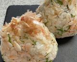 釜揚げ小海老とゴマ、大葉のおにぎり作り方6写真