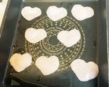 応援弁当☆ハートやお星様のハム卵焼き♡☆作り方1写真