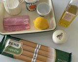 低糖質レモンクリームパスタ作り方1写真