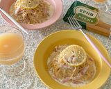 低糖質レモンクリームパスタ作り方9写真
