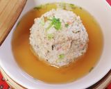 蒸籠☆出汁がら鶏だんご汁作り方7写真