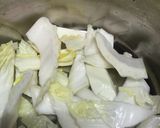 白菜と豚バラの重ね蒸し作り方2写真