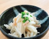 うまみたっぷり＊帆立貝柱と大根のサラダ作り方5写真