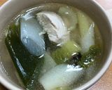 男の鶏出汁ヘルシースープ作り方3写真