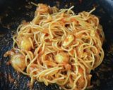 簡単ヘルシー！帆立としめじのトマトパスタ作り方7写真