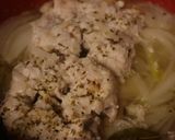 鶏肉と野菜の豆乳蒸し煮作り方2写真