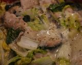 鶏肉と野菜の豆乳蒸し煮作り方4写真