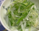 豚バラdeネギ焼豚風♪作り方7写真