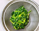 ほうれん草ともやしのナムル作り方1写真