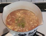 牛スジ煮込みの煮凝り雑炊☆作り方6写真