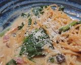 ワンパンレシピ☆ZENB豆乳みそパスタ作り方6写真