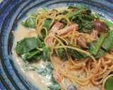 ワンパンレシピ☆ZENB豆乳みそパスタ作り方7写真