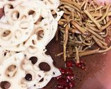 牛肉ぜんまい蓮根のぴり辛煮♪作り方2写真