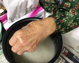 里芋と明日葉のご飯作り方2写真