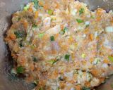 鍋の具材 FPで鶏胸肉でとりつみれ作り方4写真