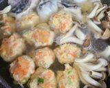 鍋の具材 FPで鶏胸肉でとりつみれ作り方5写真