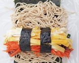 ダイエット中の恵方巻き。豆腐干キンパ作り方7写真