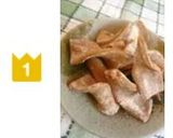 材料2つ♫♬　きな粉とハチミツのねじり飴作り方10写真