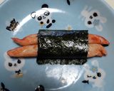 お弁当にカニカマ天ぷらとエビフライ作り方1写真