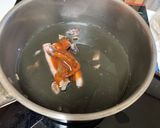 イカ汁でピリ辛スープ作り方2写真