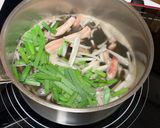 イカ汁でピリ辛スープ作り方3写真