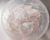 柔らか鶏むね肉のみぞれ餡かけ。生姜添え作り方6写真