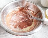 バレンタインにチョコの焼きドーナツ作り方10写真