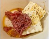 コンビーフのクリームチーズディップ作り方1写真