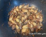 生姜のきいた✨牡蠣の佃煮作り方6写真
