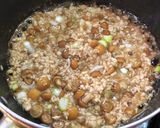 ハマる！なめこと鶏ひき肉作り方4写真