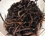 美味♪ひじきエノキ茸鶏ミンチ厚揚げの煮物作り方1写真