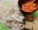 美味♪ひじきエノキ茸鶏ミンチ厚揚げの煮物作り方2写真