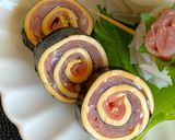 おつまみにチーズor竹輪で生ハム巻いて作り方1写真