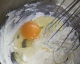 ピンクの⋯桃のアーモンドケーキ☆作り方3写真