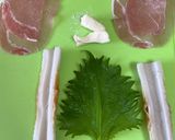 おつまみにチーズor竹輪で生ハム巻いて作り方5写真