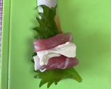 おつまみにチーズor竹輪で生ハム巻いて作り方6写真