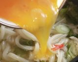5分！わかめとカニカマの卵とじうどん作り方9写真
