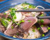 岩下の新生姜を使った、かつおのたたき丼作り方7写真
