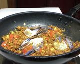 渡り蟹のプーパッポン風カレー作り方15写真
