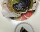 抹茶のバスクチーズケーキ作り方8写真