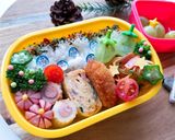 大葉とベーコンの卵焼き作り方3写真